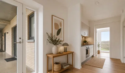 Lys 2-værelses bolig på 56 m² i Tranbjerg J - Møllevangen, Tranbjerg J - 1