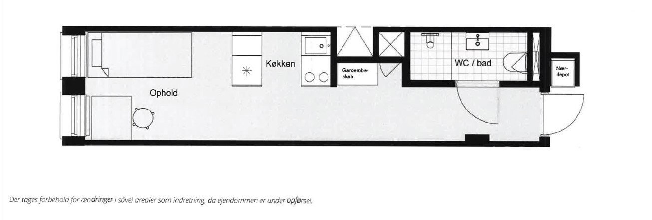 Visual presentation of the listing