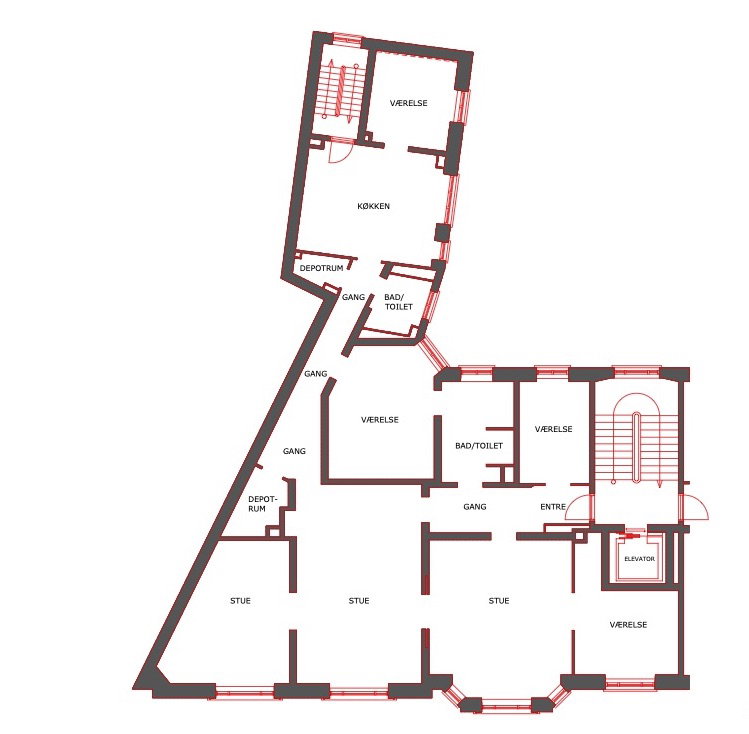 Visual presentation of the listing