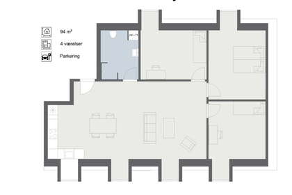 Visual presentation of the listing
