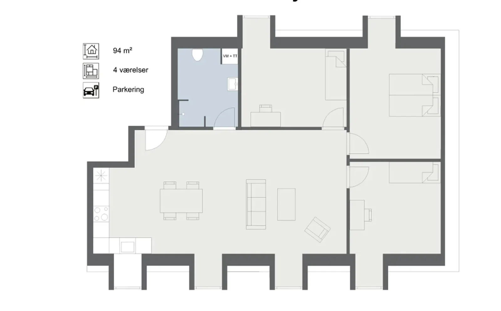 Visual presentation of the listing