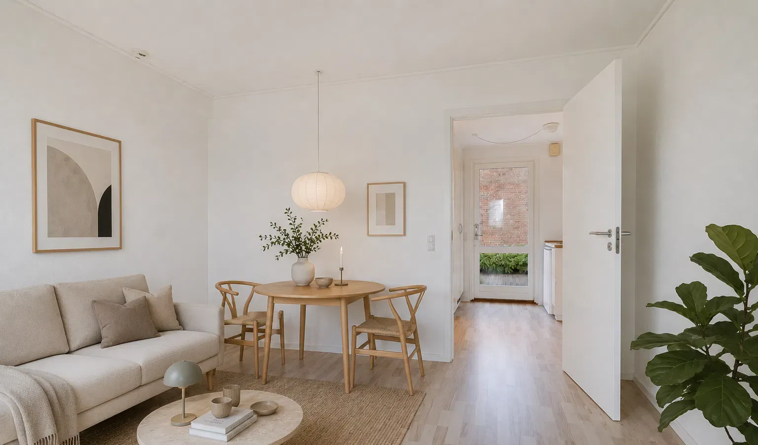 Visual presentation of the listing
