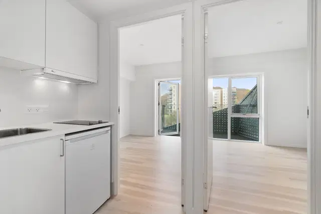 apartment 2-værelses bolig med rummelig, privat altan