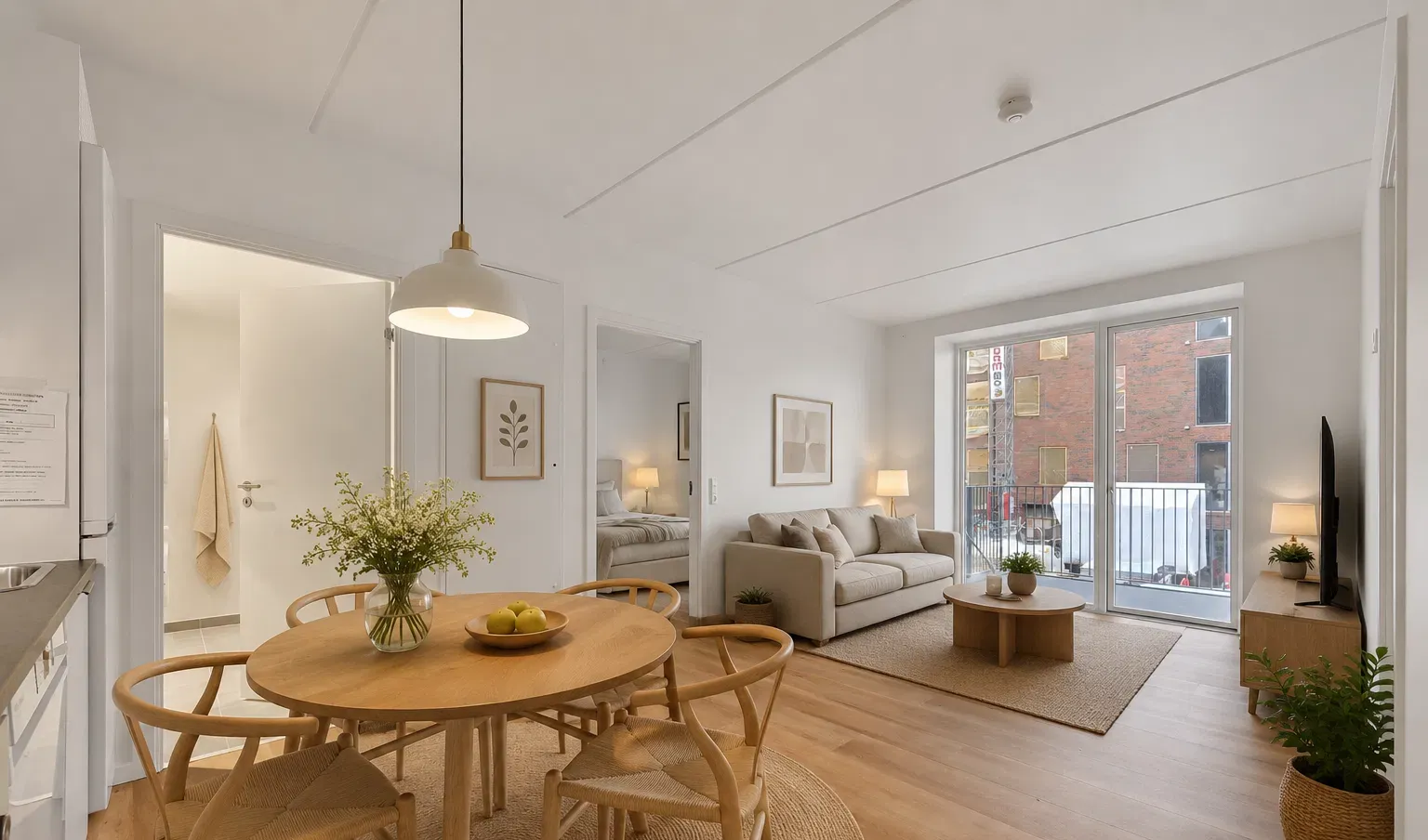 apartment Moderne 3-værelses bolig på 66 m² i Risskov