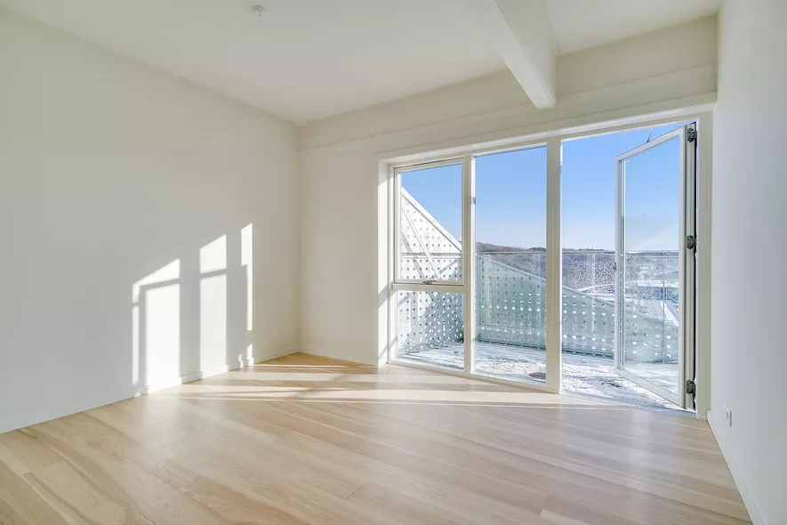 apartment Flot 1-værelses med vestvendt altan
