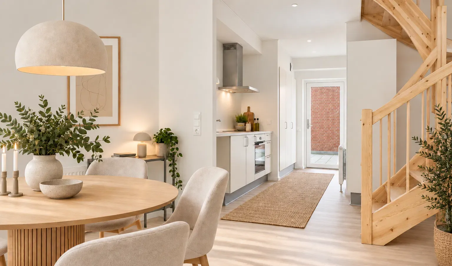 Visual presentation of the listing