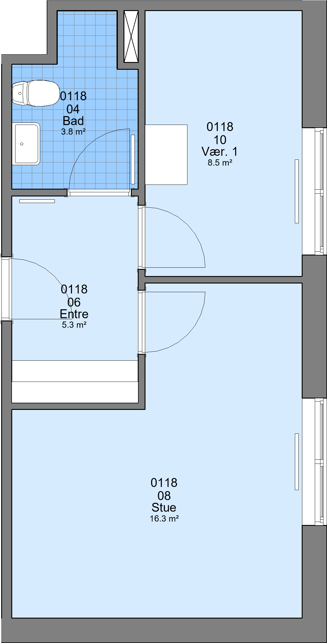 Visual presentation of the listing