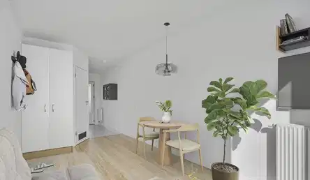 apartment 1-værelses lejlighed i København NV med fælles faciliteter