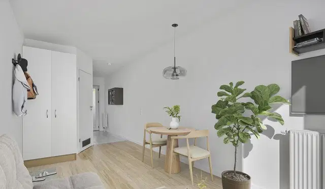 apartment Lys 1-værelses, 41 m² i Nordvest, København