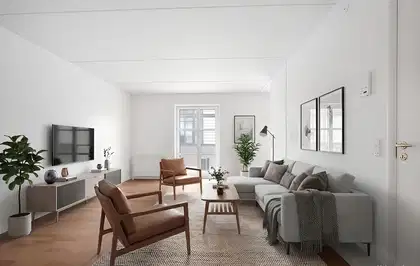 Visual presentation of the listing