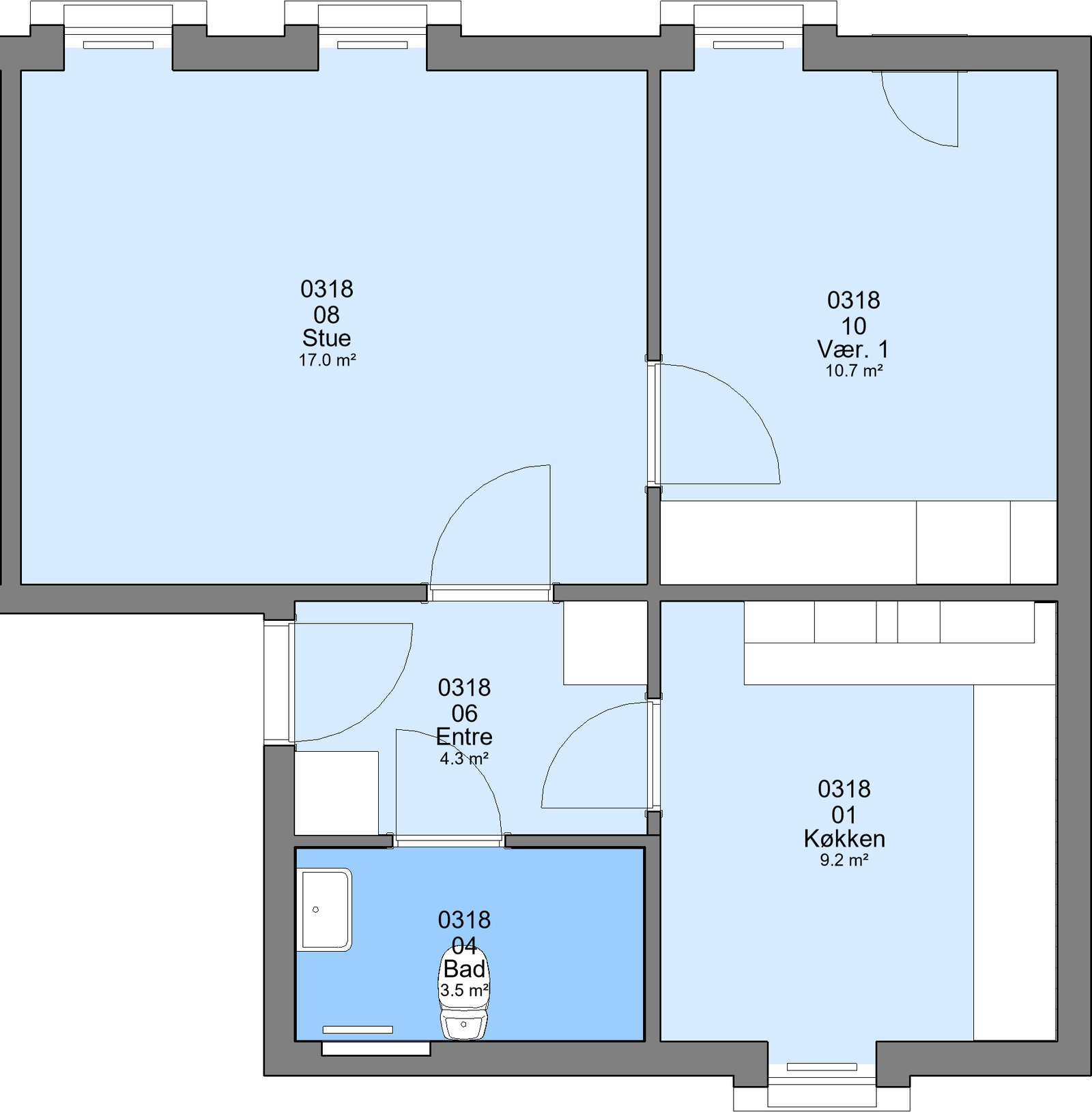Visual presentation of the listing
