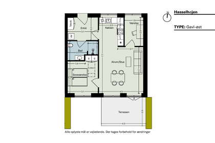 Visual presentation of the listing
