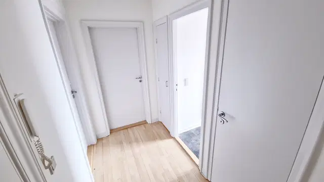 apartment Lys 4-værelses lejlighed med altan og hvidevarer