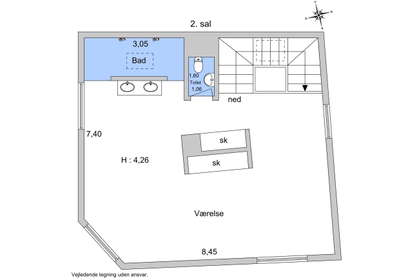 Visual presentation of the listing