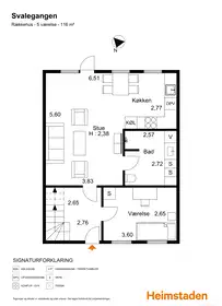 Visual presentation of the listing