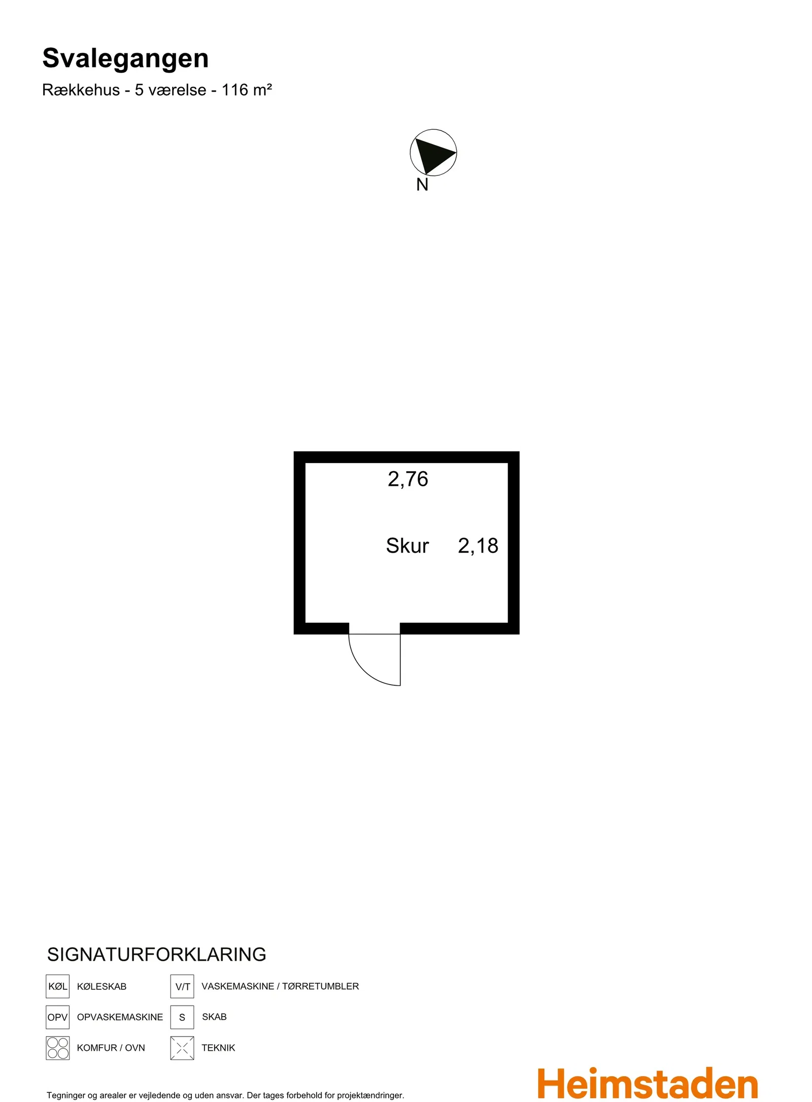 Visual presentation of the listing