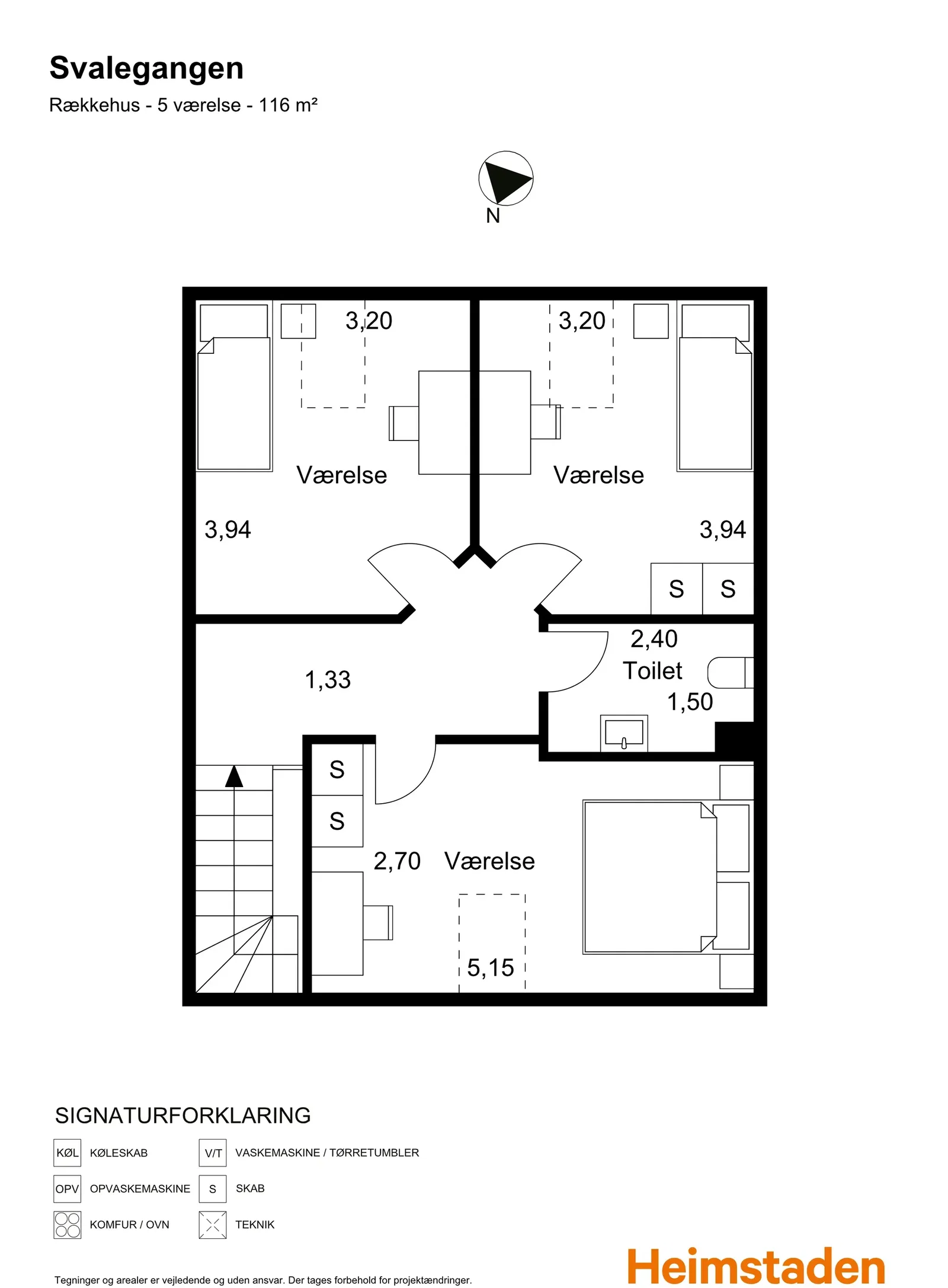 Visual presentation of the listing