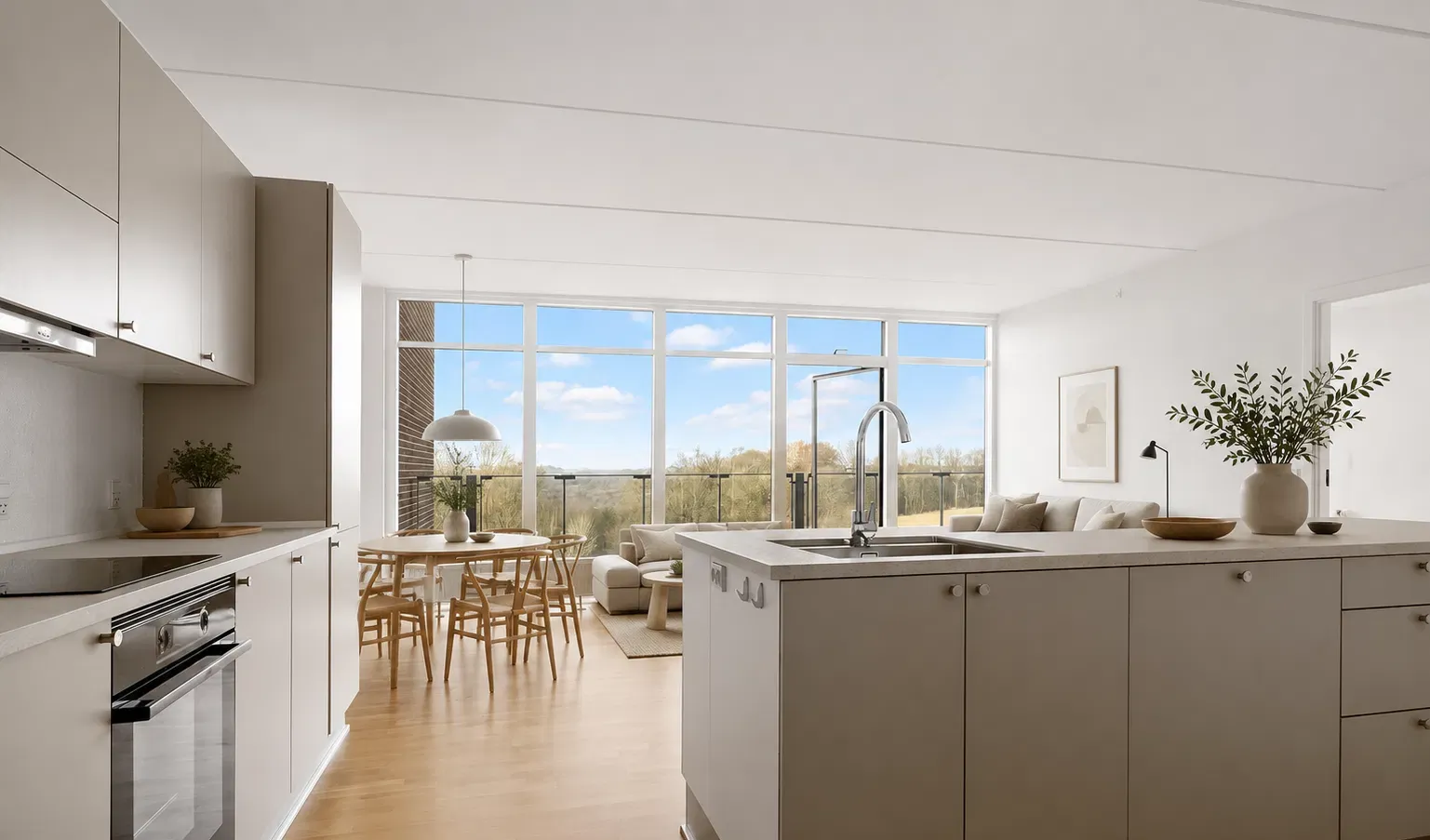 Visual presentation of the listing