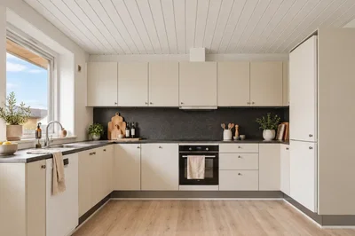 Rækkehus med fire værelser, terrasse og have i Bække - Podersvej, Bække - 1