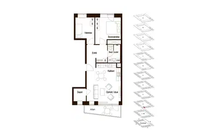 Visual presentation of the listing
