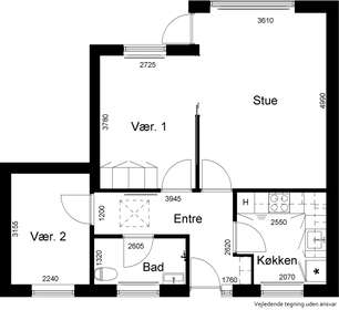 Visual presentation of the listing