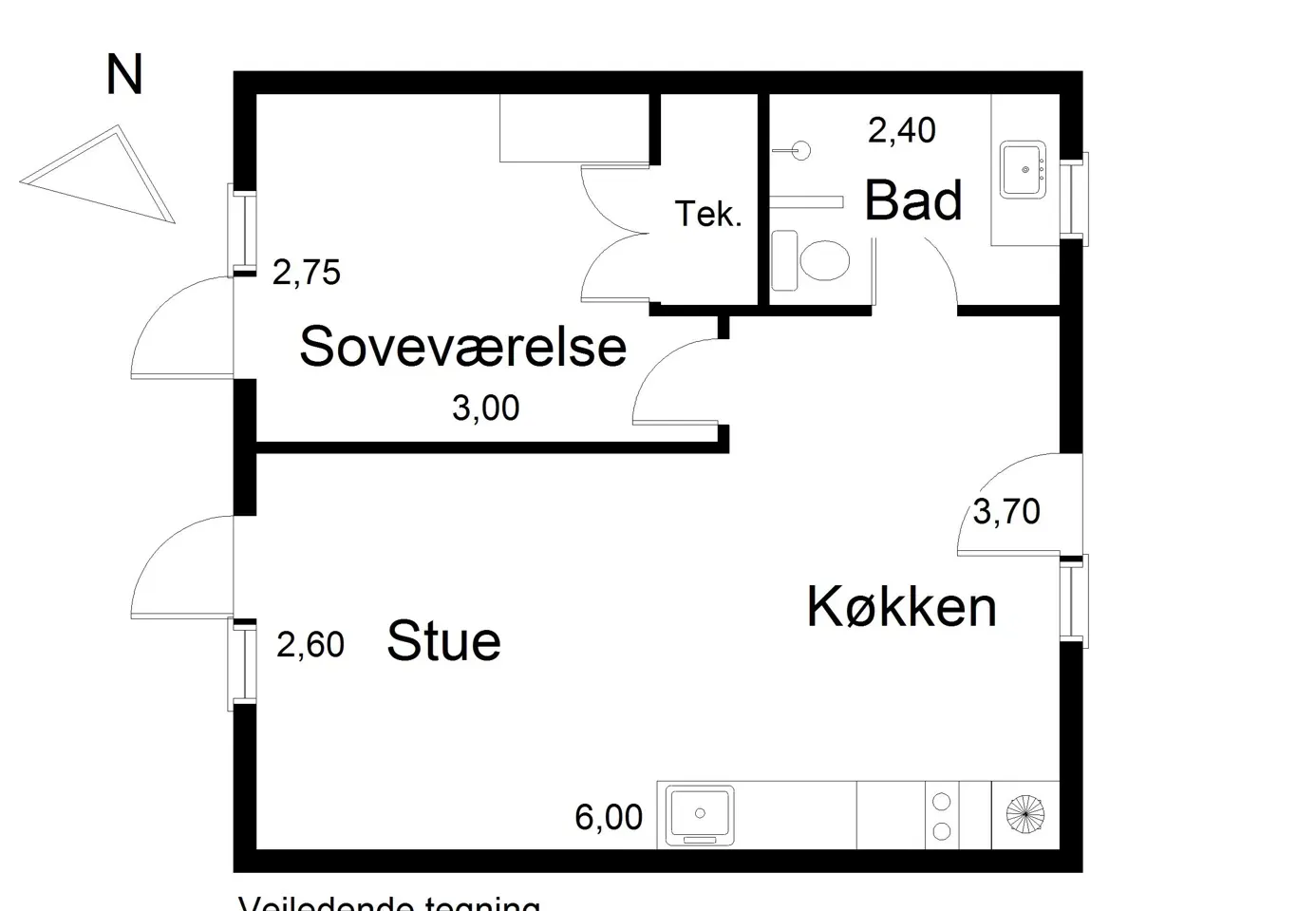 Visual presentation of the listing