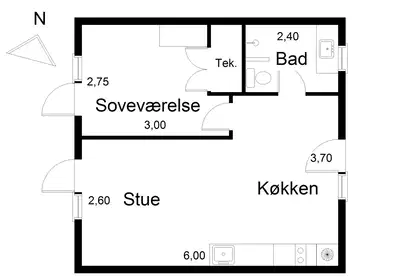 Visual presentation of the listing