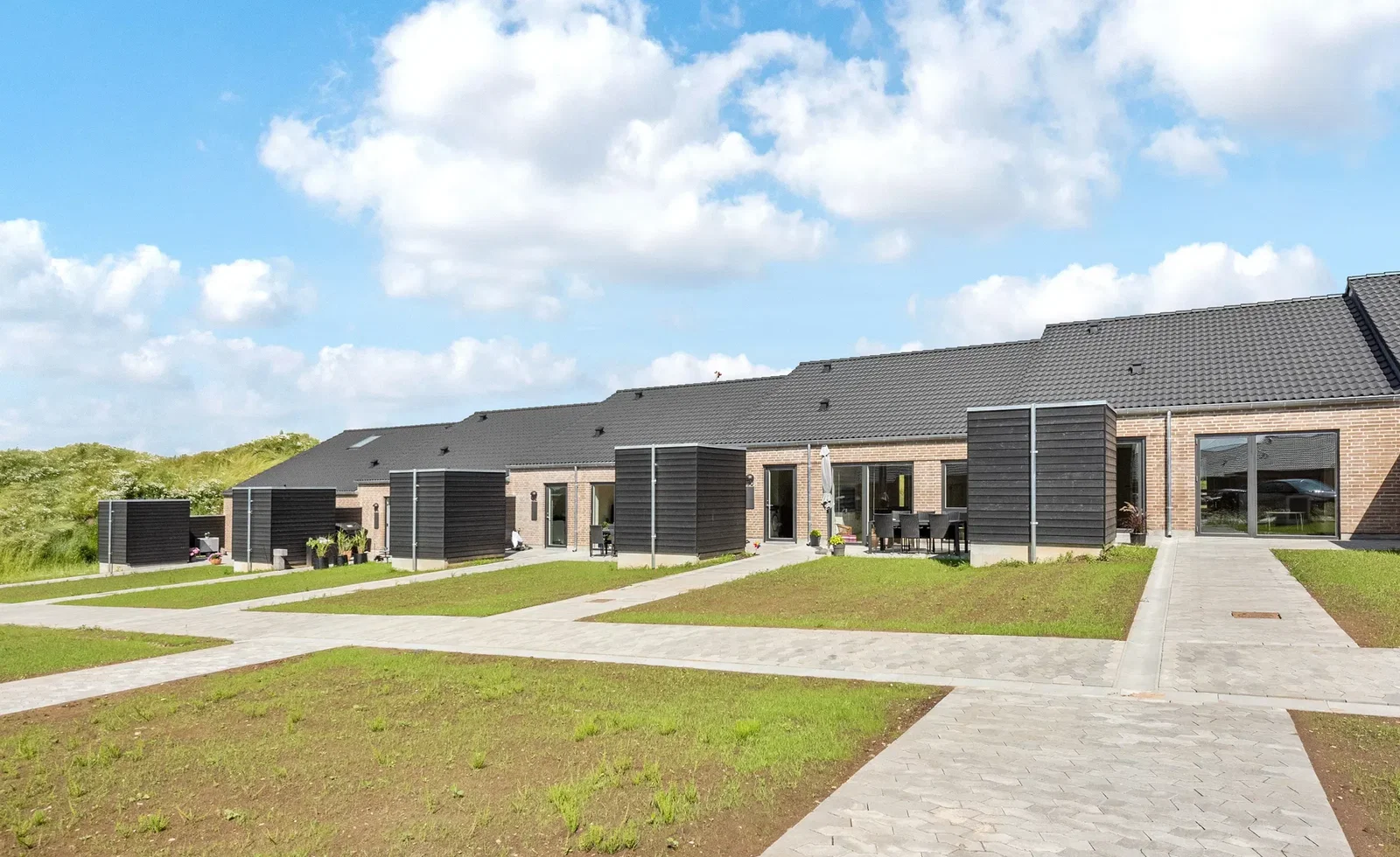 townhouse Moderne 3-værelses Rækkehus i Naturbyen Nørrestrand