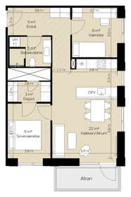 Visual presentation of the listing