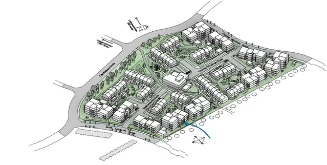 apartment Apartment in a modern cohousing community