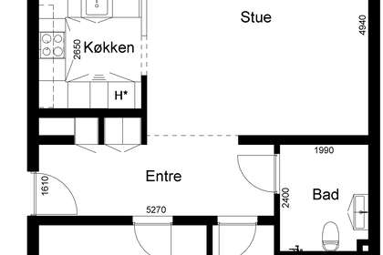 Visual presentation of the listing