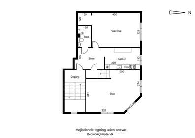 Visual presentation of the listing