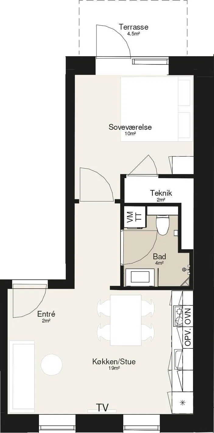 Visual presentation of the listing