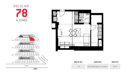 Visual presentation of the listing