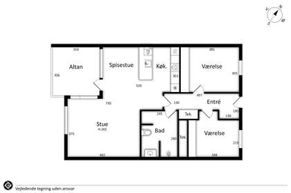 Visual presentation of the listing