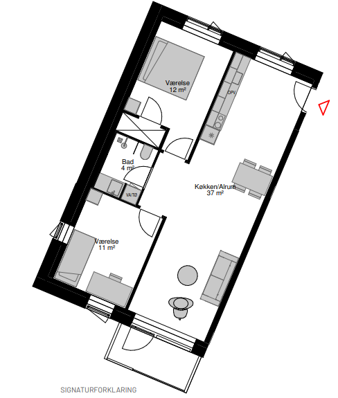 Visual presentation of the listing