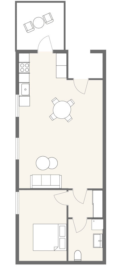 Visual presentation of the listing