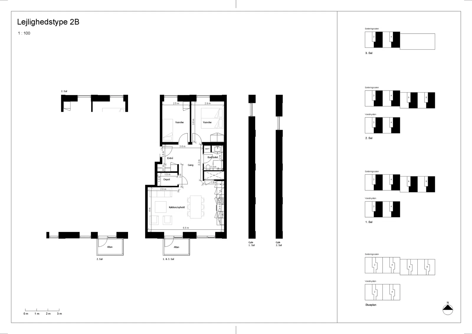 Visual presentation of the listing