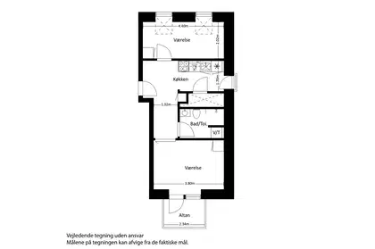 Visual presentation of the listing