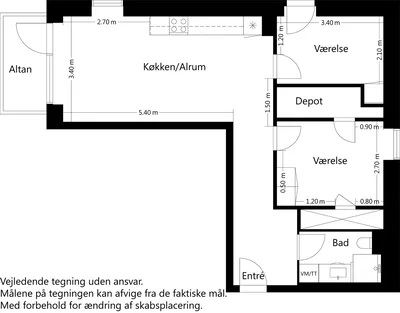 3-værelses bolig med altan eller terrasse - Postgrunden, Ballerup - 4