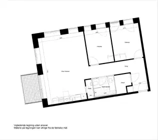 Visual presentation of the listing