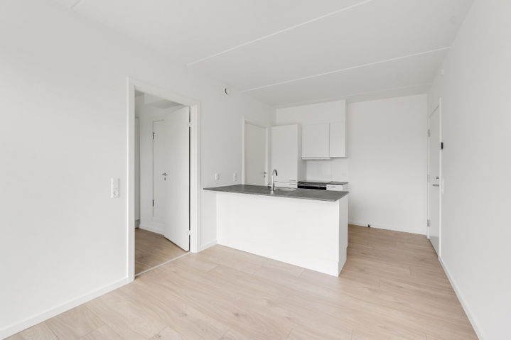 Nybygget 2-værelses lejlighed med egen terrasse - Søndervangs Allé, Viby J - 1