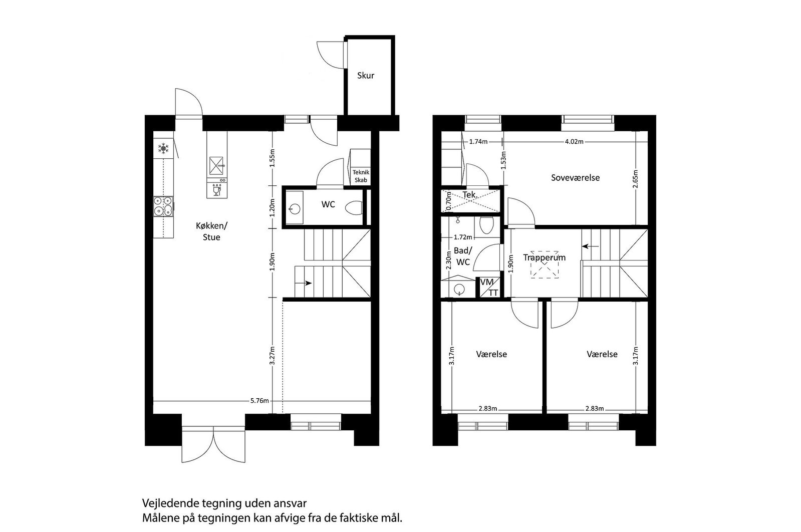 Visual presentation of the listing