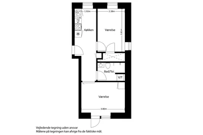 3-room Apartment with Balcony in Viby J - Rosenhøj, Viby J - 3