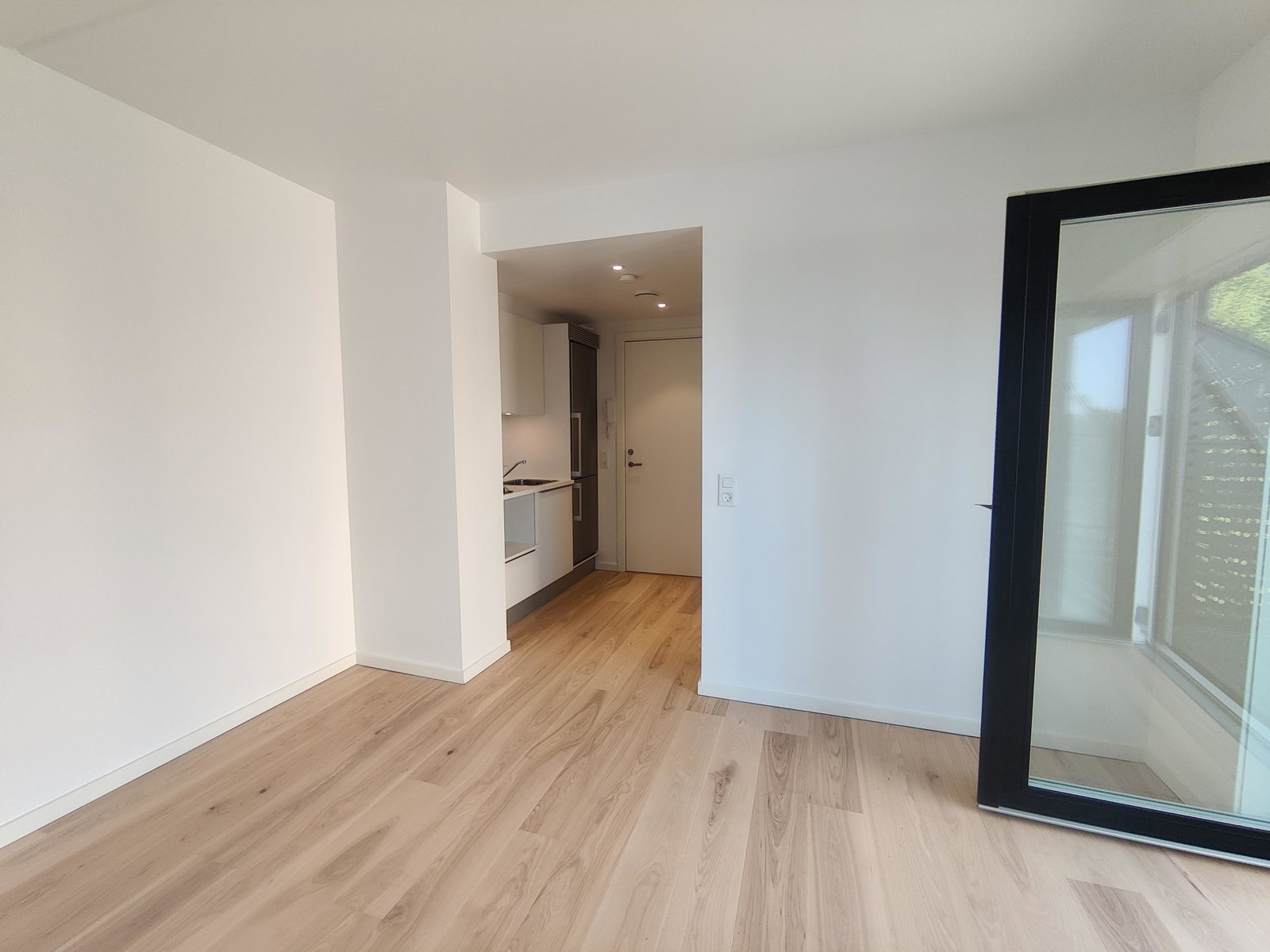 apartment Lys 1-værelses lejlighed med stor altan i Silkeborg