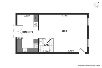 Visual presentation of the listing