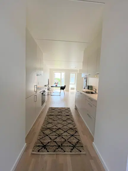apartment Lys 2-værelses lejlighed med stor altan
