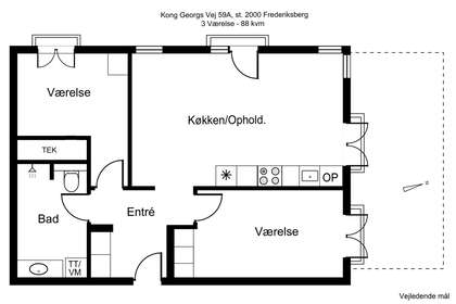 Visual presentation of the listing