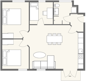 Visual presentation of the listing
