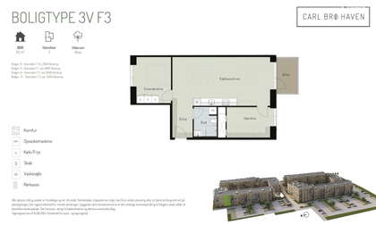 Visual presentation of the listing